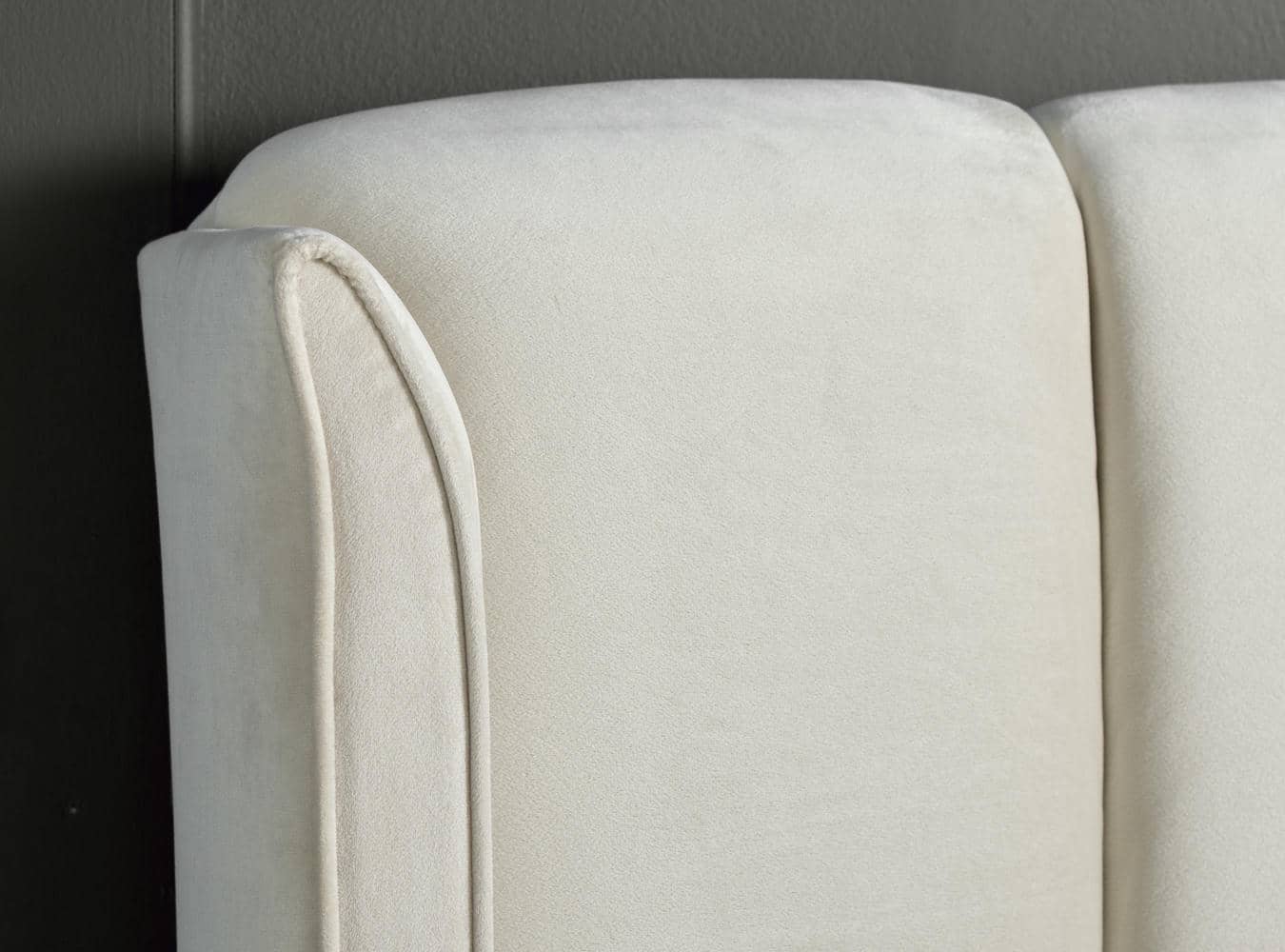 Aurora -  Upholstered Velvet Ottoman Bed - Bickfords