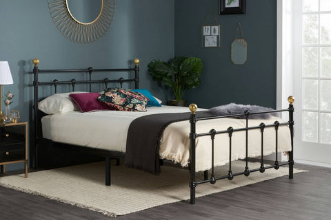 Atlas - Traditional Metal Bed Frame Image 2