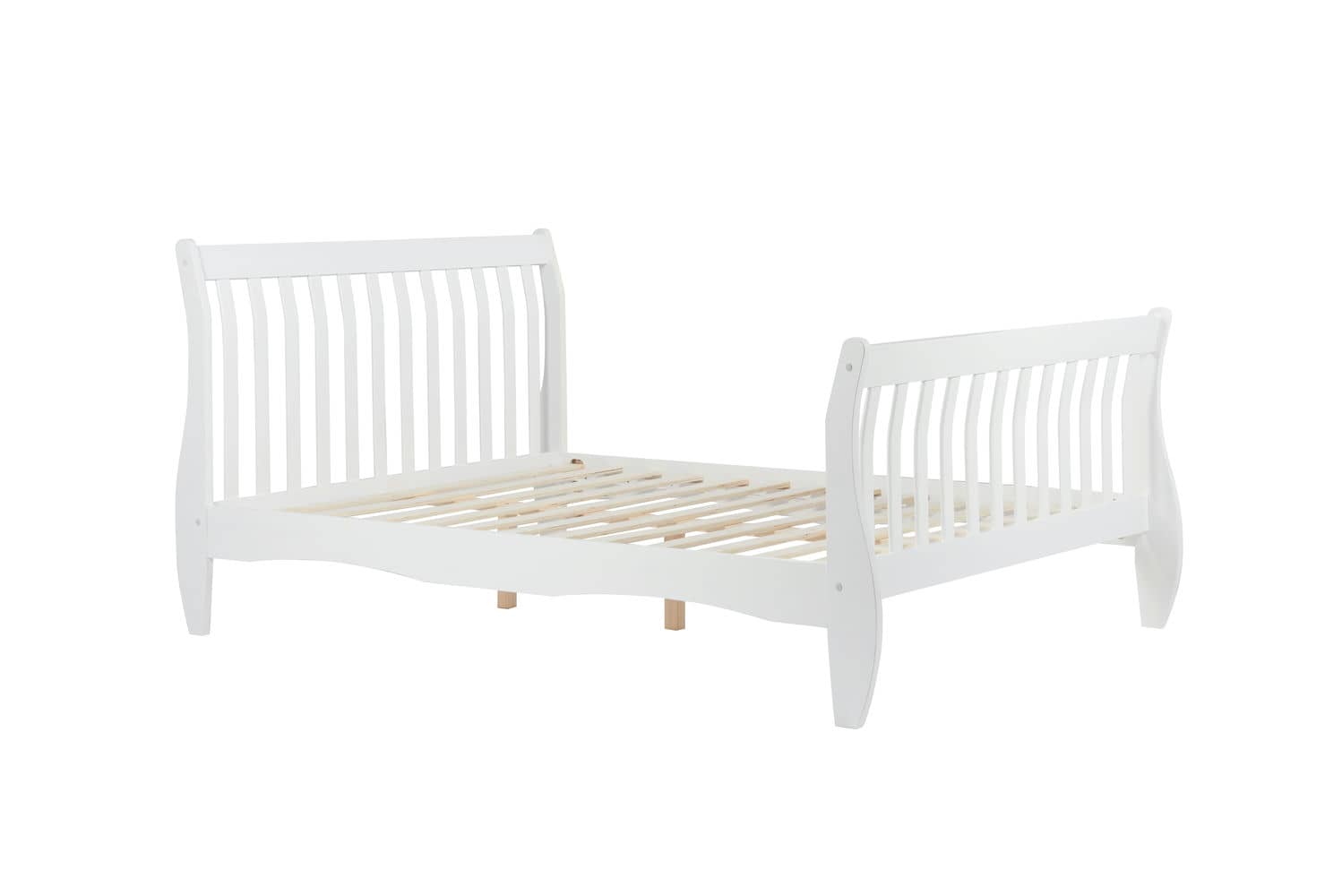 Belford - White Pine Wooden Bed Frame - Bickfords