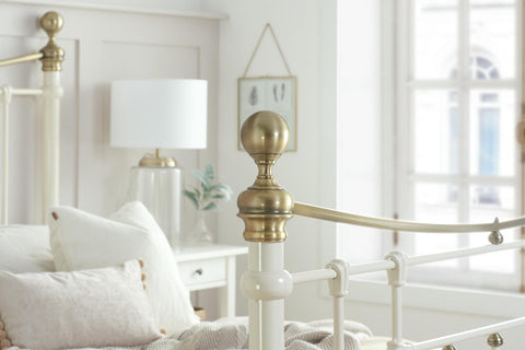 Bronte - Victorian Style Metal Bed Frame Image 3