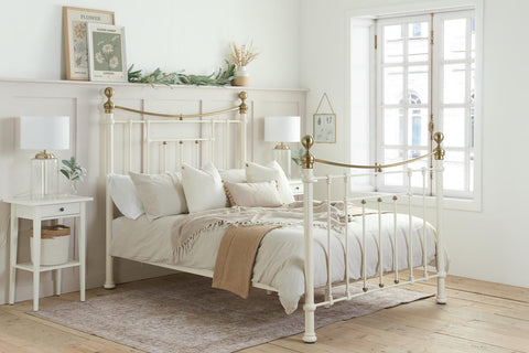 Bronte - Victorian Style Metal Bed Frame Image 2