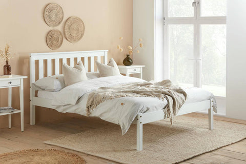 Denver - Wooden Pine Shaker Bed Frame Image 1