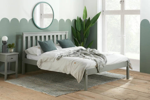 Denver - Wooden Pine Shaker Bed Frame Image 3