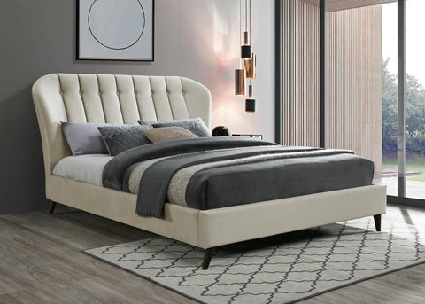 Elm - Upholstered Fabric Bed Frame Image 2