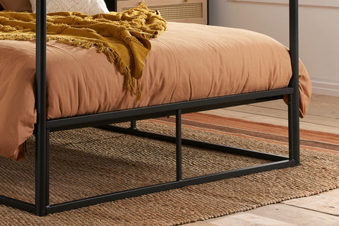 Farringdon - Metal Four Poster Bed Frame Image 3