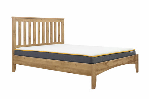 Hampstead - Oak Finish Wooden Bed Frame Image 3