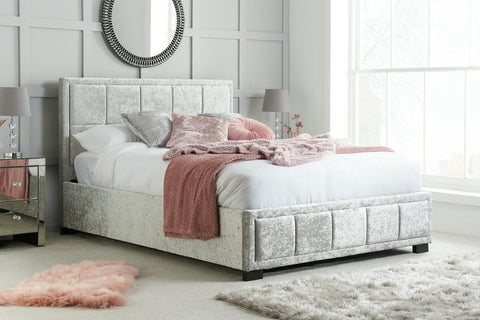 Hannover - Upholstered Fabric Bed Frame Image 3