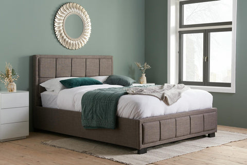 Hannover - Upholstered Fabric Bed Frame Image 1