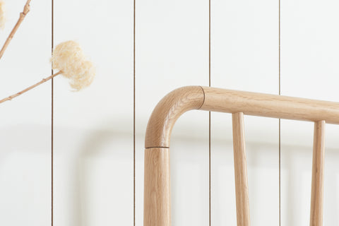 Jesper - Oak Wooden Bed Frame Image 1