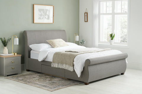 Lancaster - Upholstered Fabric Storage Bed Image 2