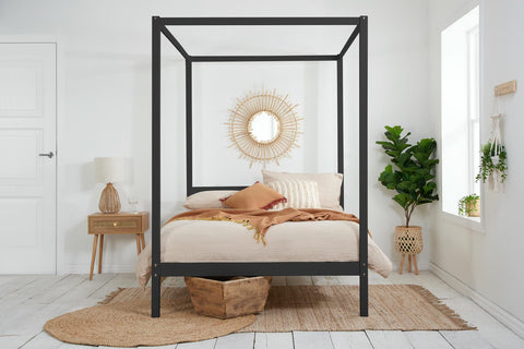 Mercia - Wooden Four Poster Bed Frame Image 3