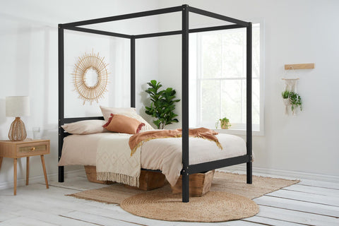 Mercia - Wooden Four Poster Bed Frame Image 2