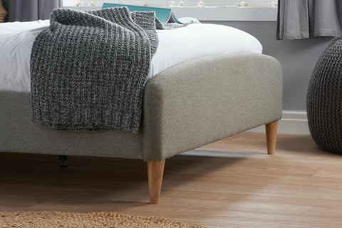 Quebec - Upholstered Fabric Bed Frame Image 1