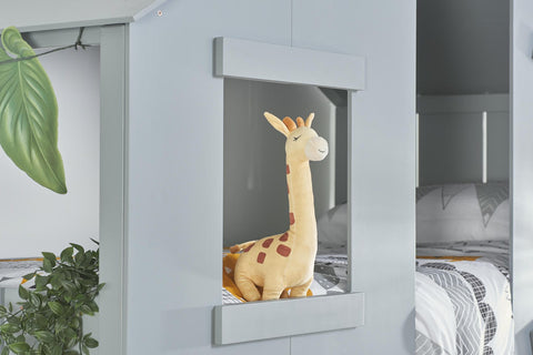 Safari - Themed Kids Wooden Bunk Bed Image 3