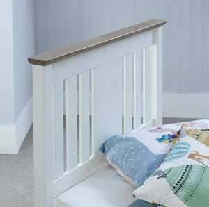 Chester - White Wooden Storage Bed Frame - Bickfords