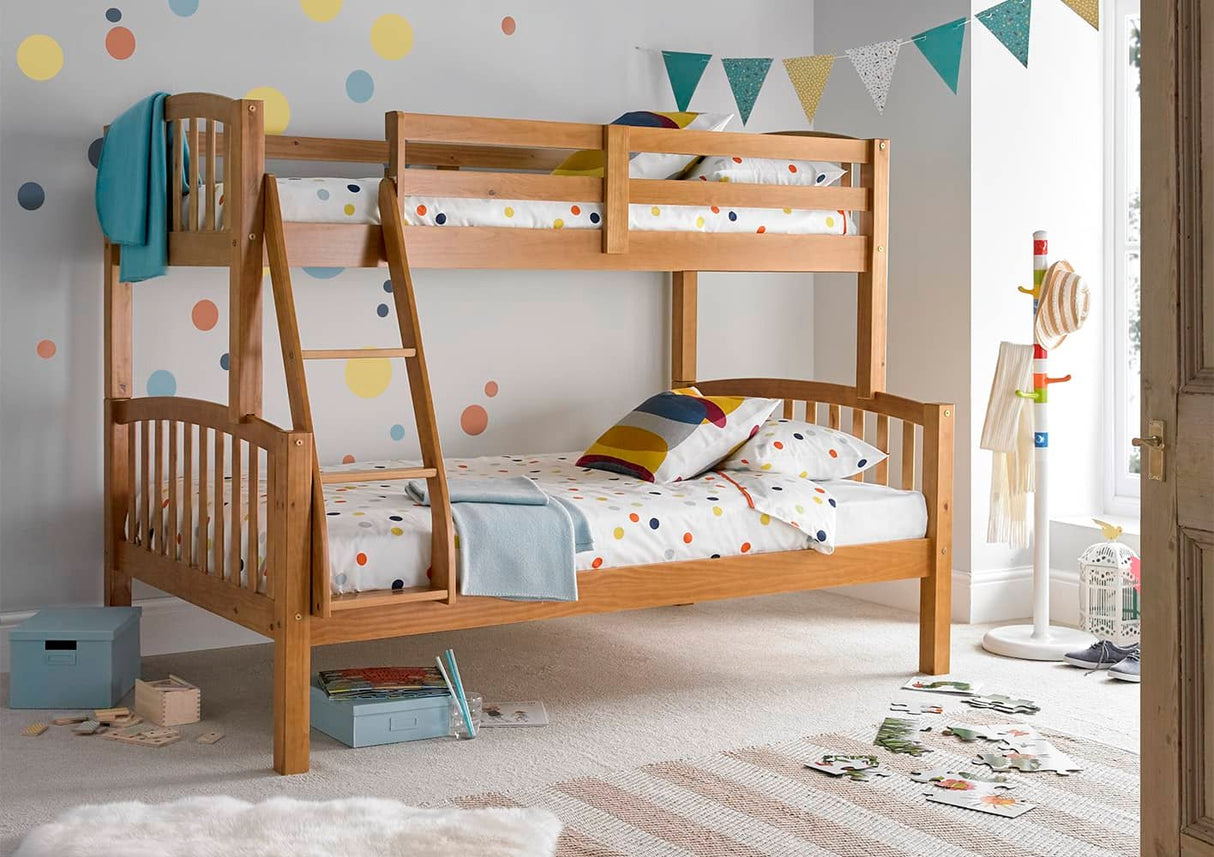 Mya - Wooden Triple Sleeper Bed Frame - Bickfords