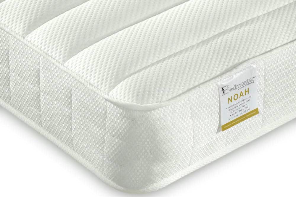 Bedmaster - Noah - Low Profile Sprung Memory Foam Mattress - Bickfords