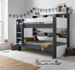 Oliver - Kids Storage Bunk Bed Frame - Bickfords