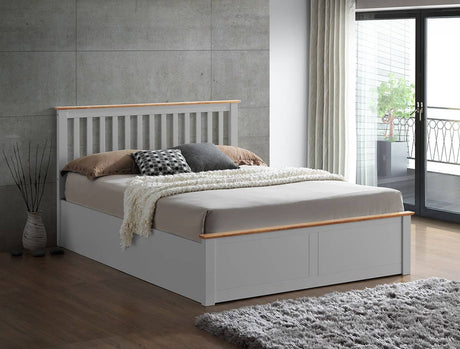 Malmo - Classic Wooden Ottoman Storage Bed - Bickfords