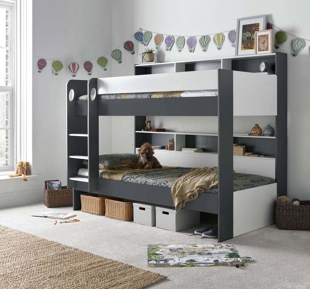 Oliver - Kids Storage Bunk Bed Frame - Bickfords