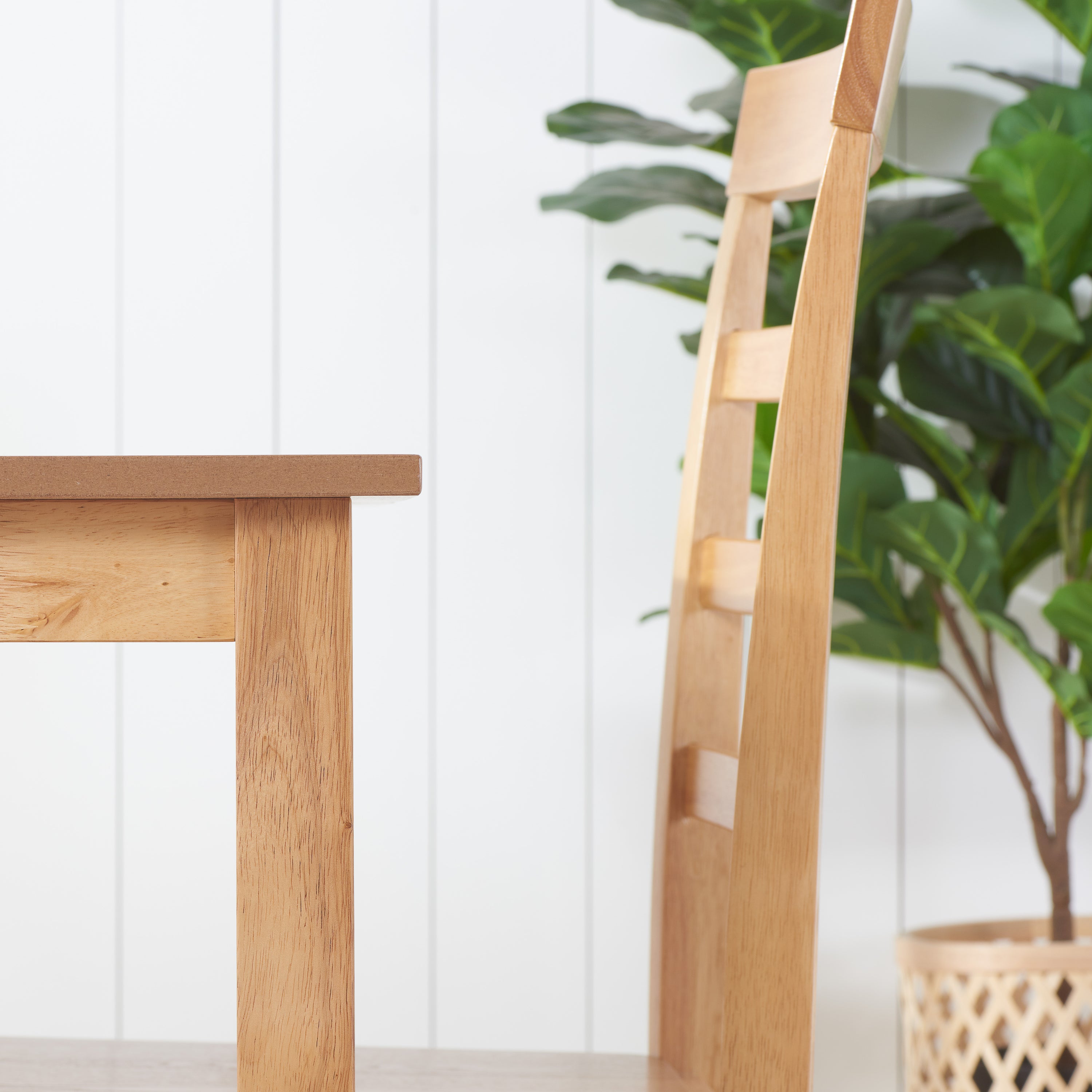 Pair of Upton Ladder Back Chairs