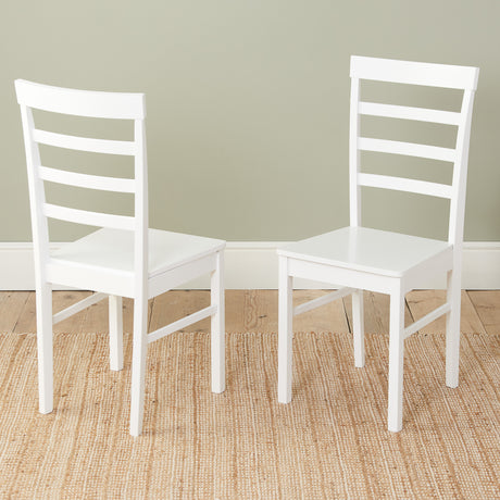 Pair of Upton Ladder Back Chairs - Bickfords