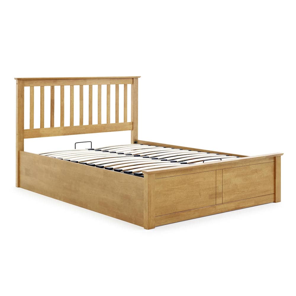 Malmo - Classic Wooden Ottoman Storage Bed - Bickfords