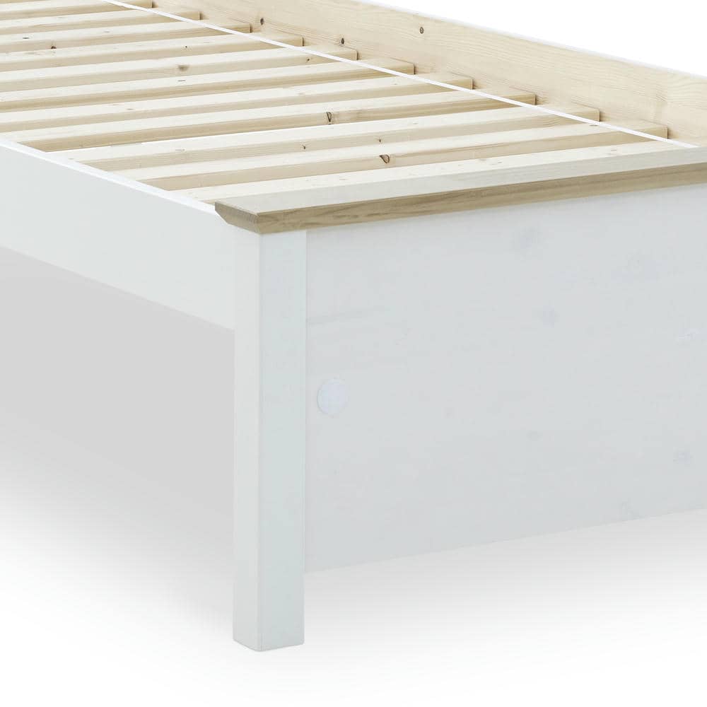 Chester - White Wooden Storage Bed Frame - Bickfords