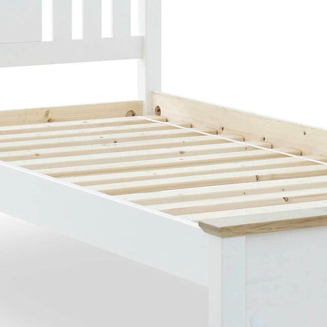 Chester - White Wooden Storage Bed Frame - Bickfords