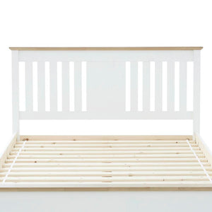 Chester - White Wooden Storage Bed Frame - Bickfords