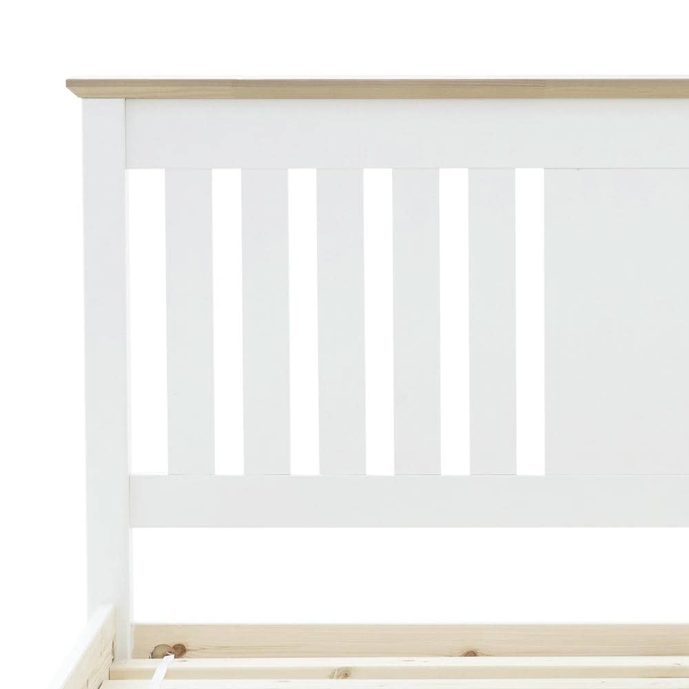 Chester - White Wooden Storage Bed Frame - Bickfords