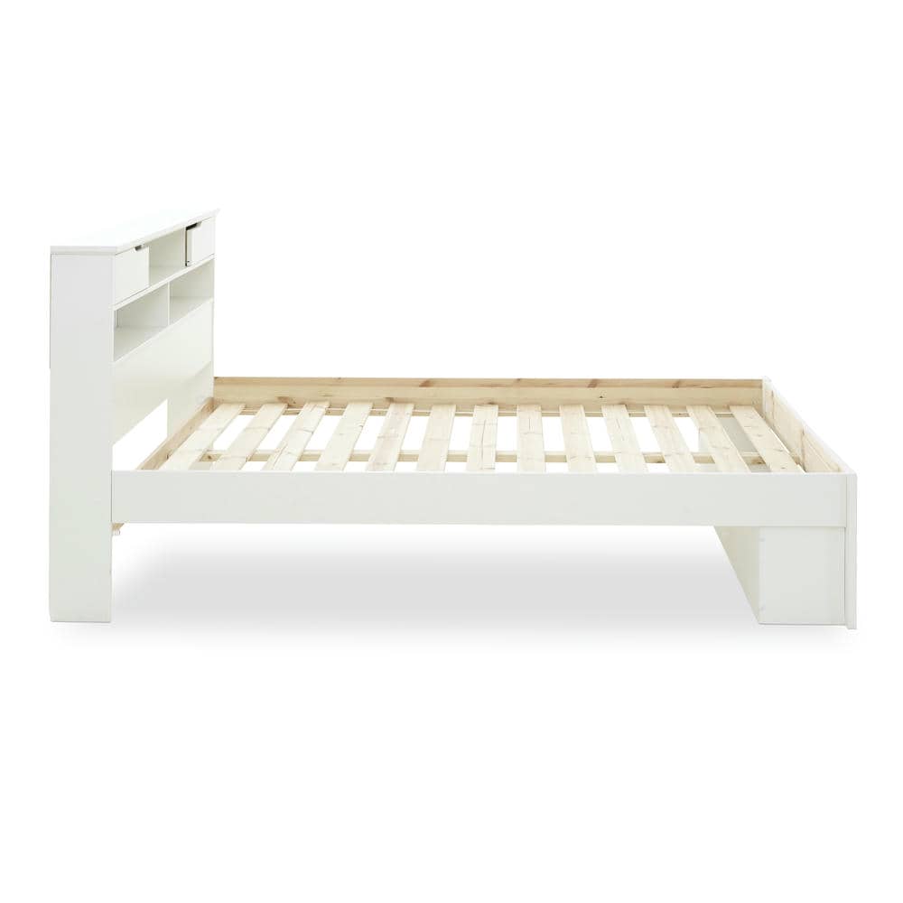 Fabio - Wooden Bookcase Storage Bed - Bickfords