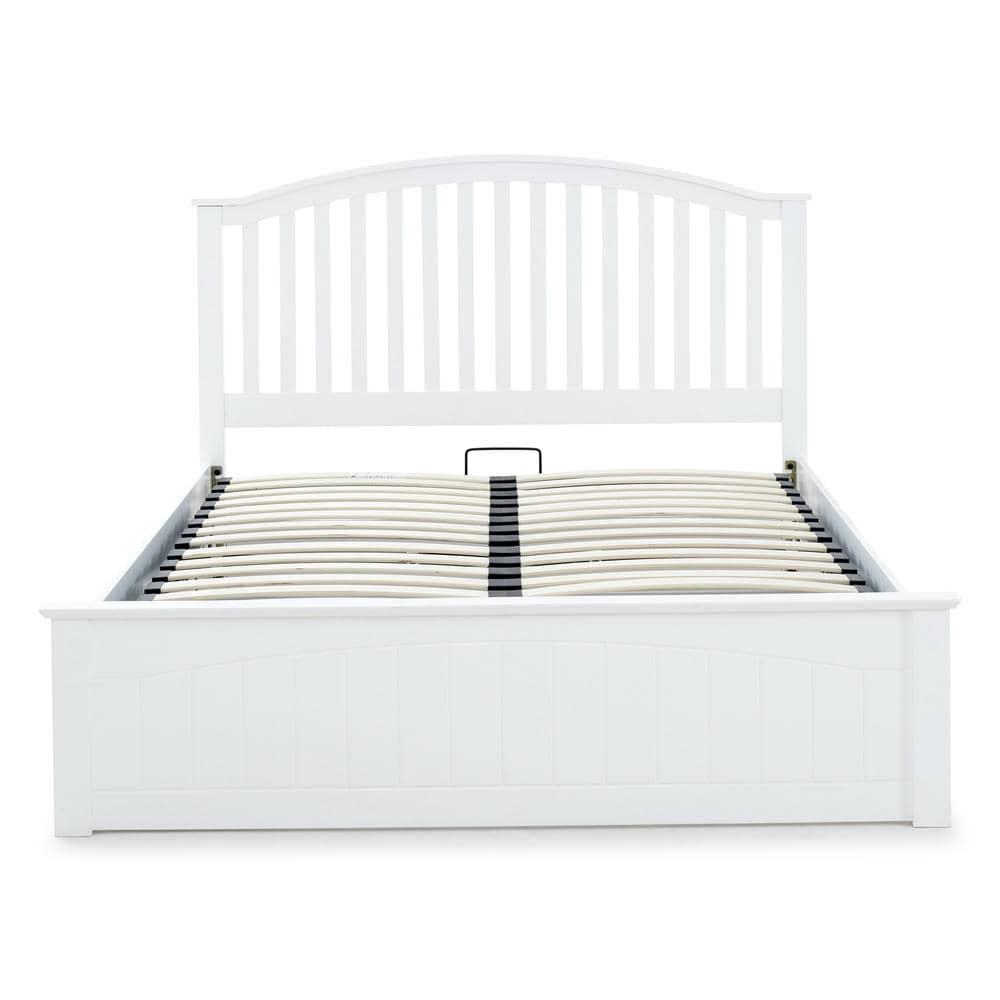 Grayson - White Wooden Ottoman Bed Frame - Bickfords