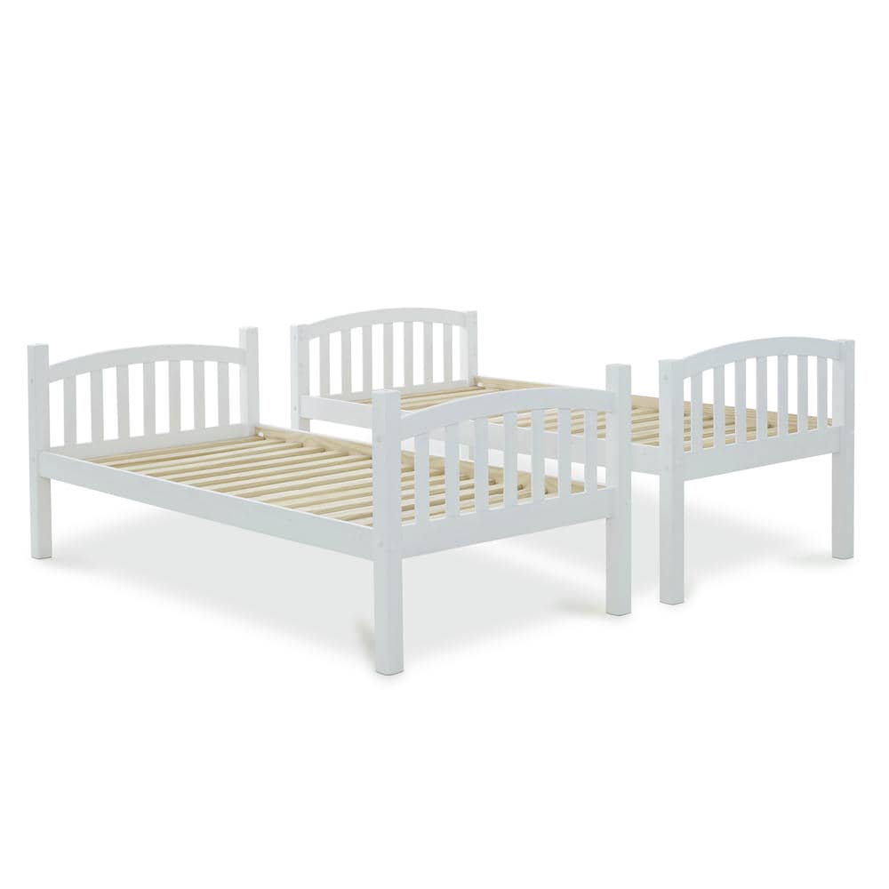 Mya - Wooden Pine Single Bunk Bed Frame - Bickfords