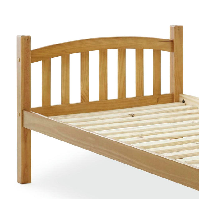 Mya - Wooden Pine Single Bunk Bed Frame - Bickfords