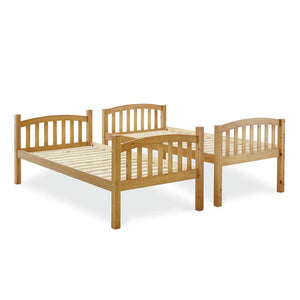 Mya - Wooden Pine Single Bunk Bed Frame - Bickfords