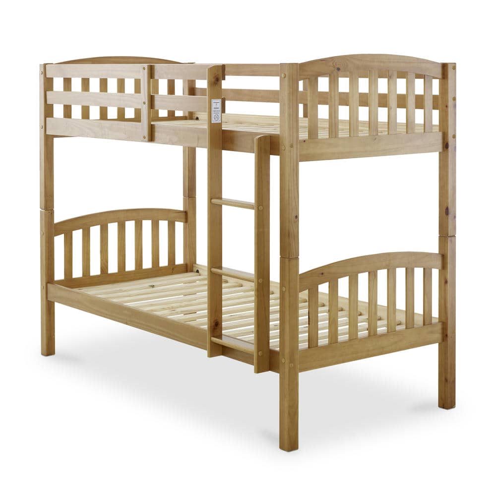 Mya - Wooden Pine Single Bunk Bed Frame - Bickfords