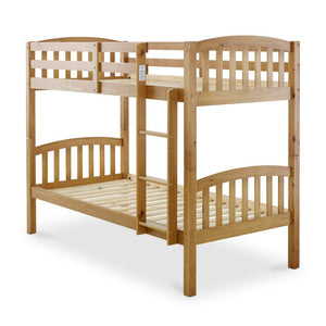 Mya - Wooden Pine Single Bunk Bed Frame - Bickfords