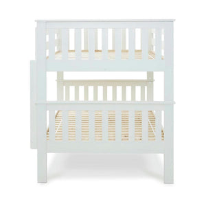 Oslo - White Quadruple Bunk Bed Frame - Bickfords