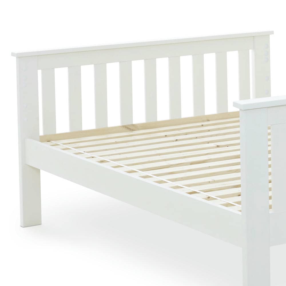 Oslo - White Quadruple Bunk Bed Frame - Bickfords