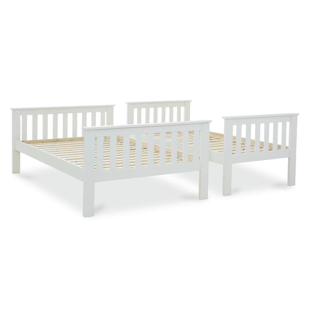 Carra -  Solid Pine Wooden Triple Sleeper Bed - Bickfords