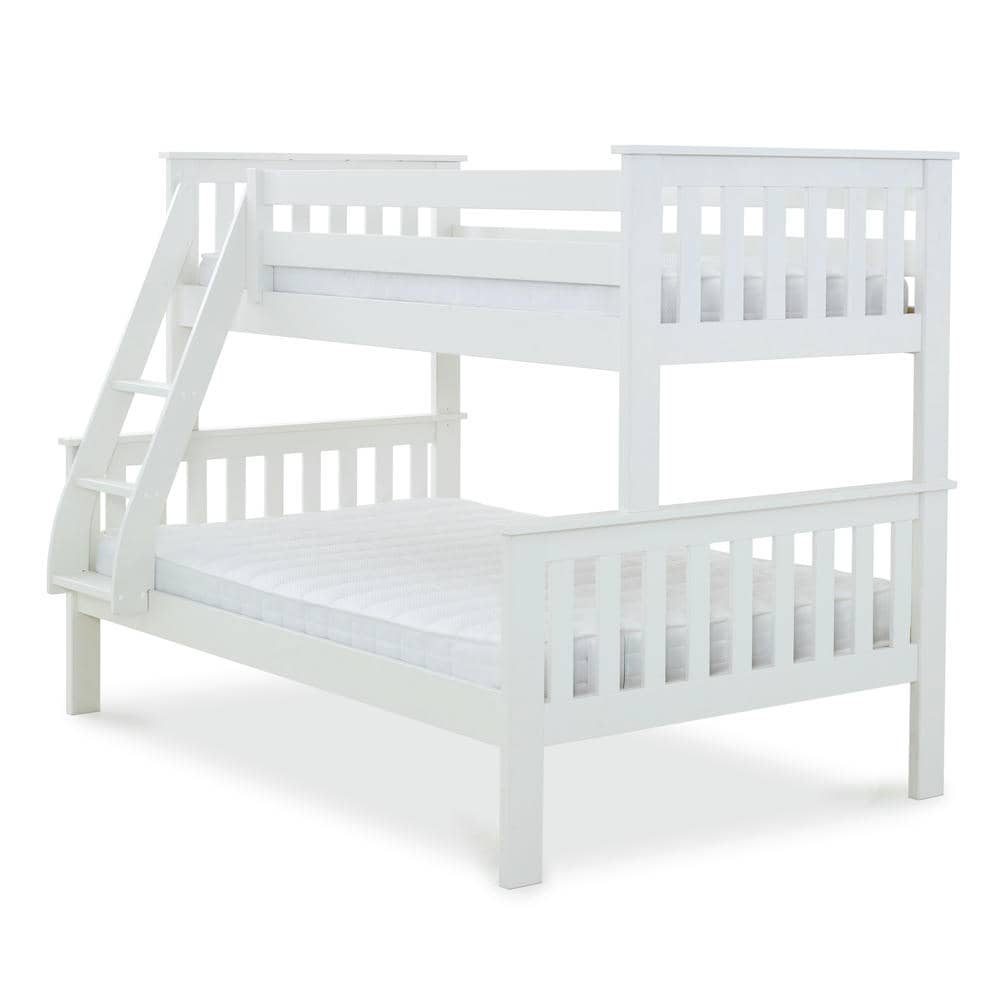 Carra -  Solid Pine Wooden Triple Sleeper Bed - Bickfords