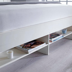 Fabio - Wooden Bookcase Storage Bed - Bickfords