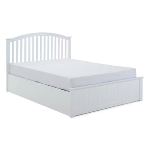 Grayson - White Wooden Ottoman Bed Frame - Bickfords