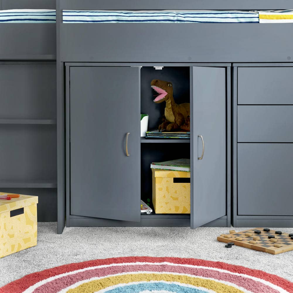 Lacy - Kids Storage Mid Sleeper Bed - Bickfords