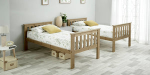 Carra - Solid Pine Wooden Bunk Bed - Bickfords