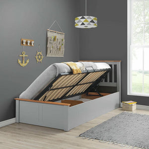 Francis - Wooden Single Ottoman Storage Bed - Bickfords