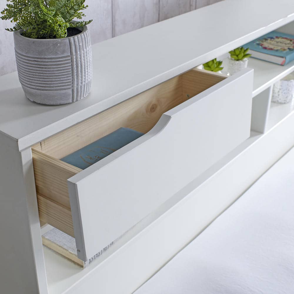 Fabio - Wooden Bookcase Storage Bed - Bickfords