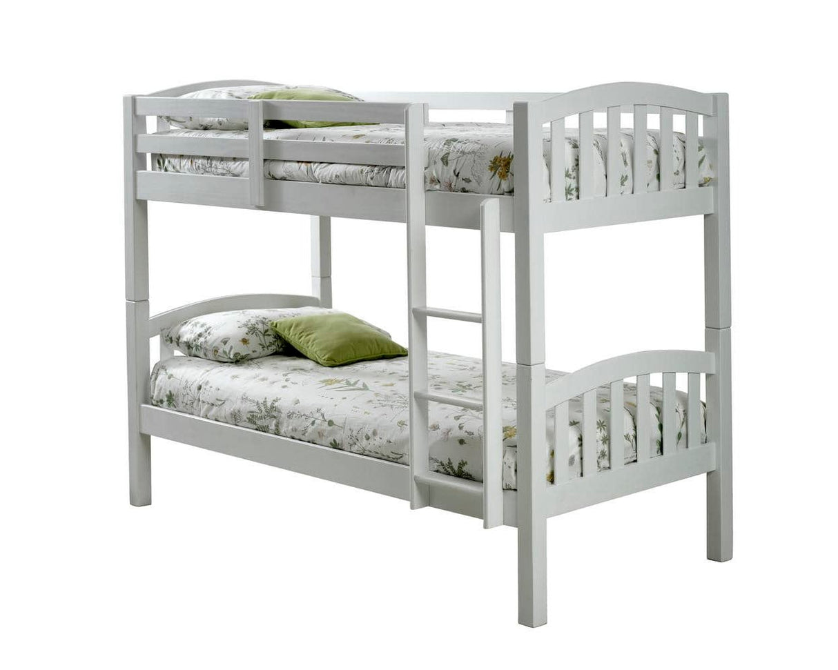 Mya - Wooden Pine Single Bunk Bed Frame - Bickfords