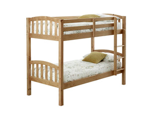 Mya - Wooden Pine Single Bunk Bed Frame - Bickfords